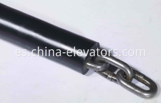 Velocidad del ascensor de la cadena de compensación del ascensor: ≥1.75m/s ≤3.5m/s Elevator Compensation Chain Elevator Speed:≥1.75m/s ≤3.5m/s